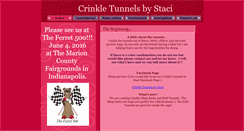 Desktop Screenshot of crinkletunnels.com
